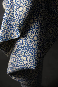 Merchant & Mills Papercut Blue Quilt Indian Cotton (per 1/2M)