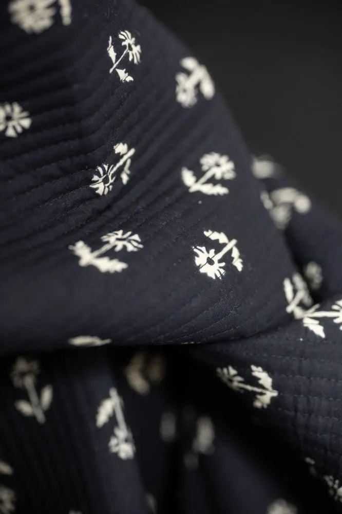 Merchant & Mills Quilted Sylvie Indian Block Print Cotton (per 1/2M)