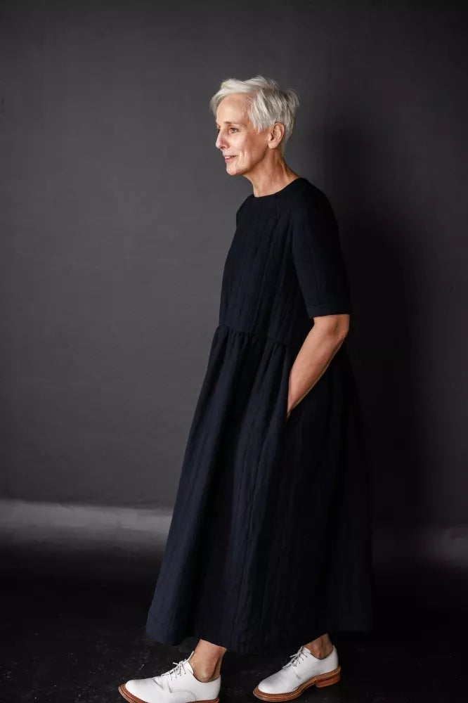 Merchant & Mills Jacquard Cotton  - Quink (per 1/2 metre)