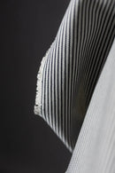 Merchant & Mills Ecru Hickory Stripe 10oz Organic Denim (per 1/2M)