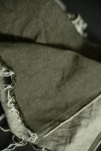 Merchant & Mills Military Green 10oz Organic Denim (per 1/2 M)