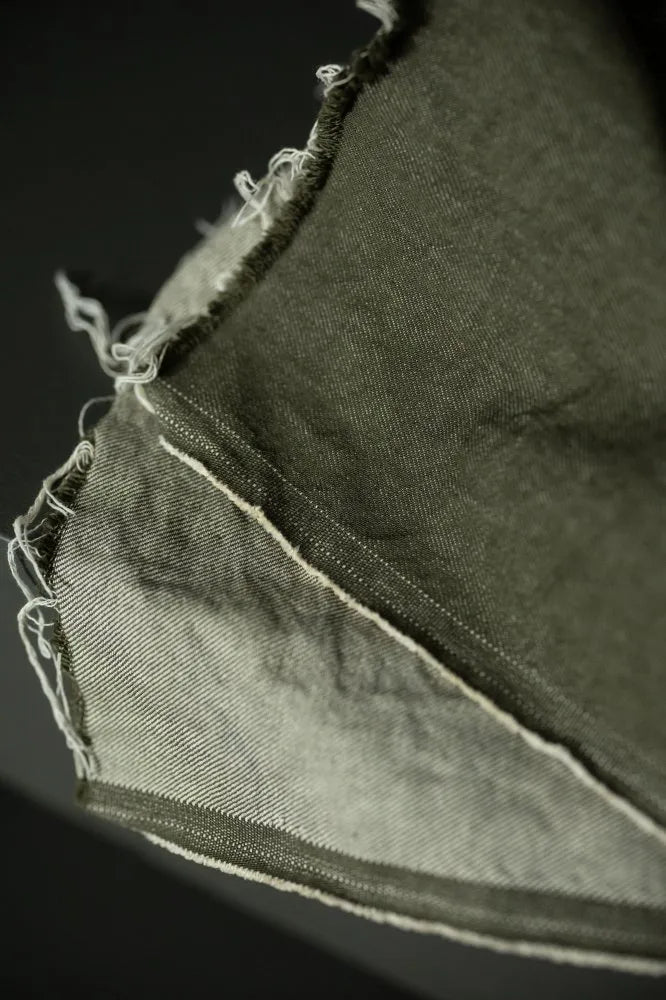 Merchant & Mills Military Green 10oz Organic Denim (per 1/2 M)