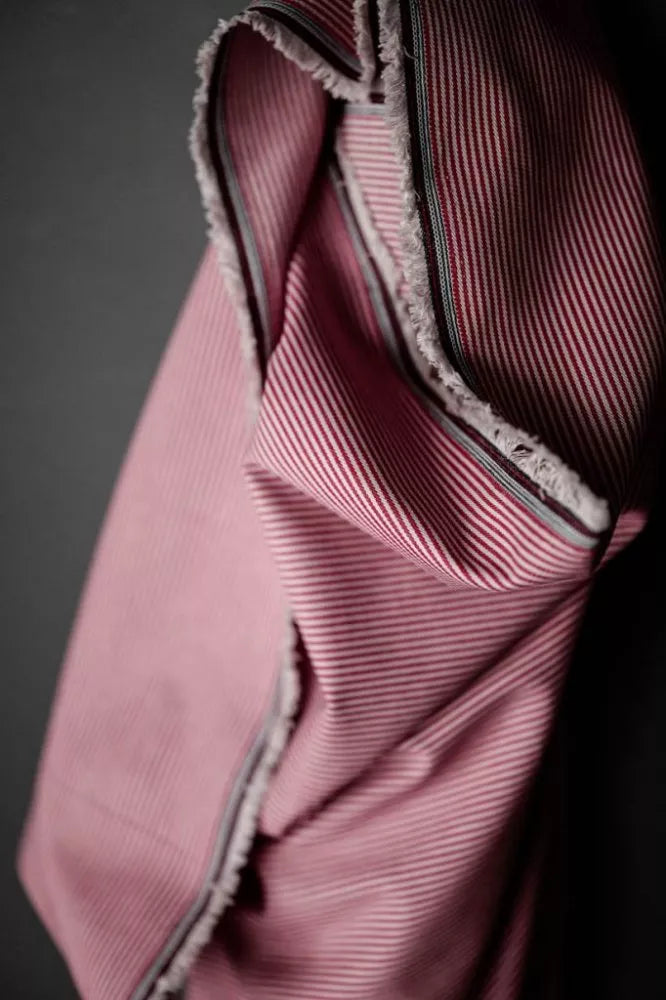 Merchant & Mills 11oz Railroad Stripe Cotton Denim (per 1/2 M)