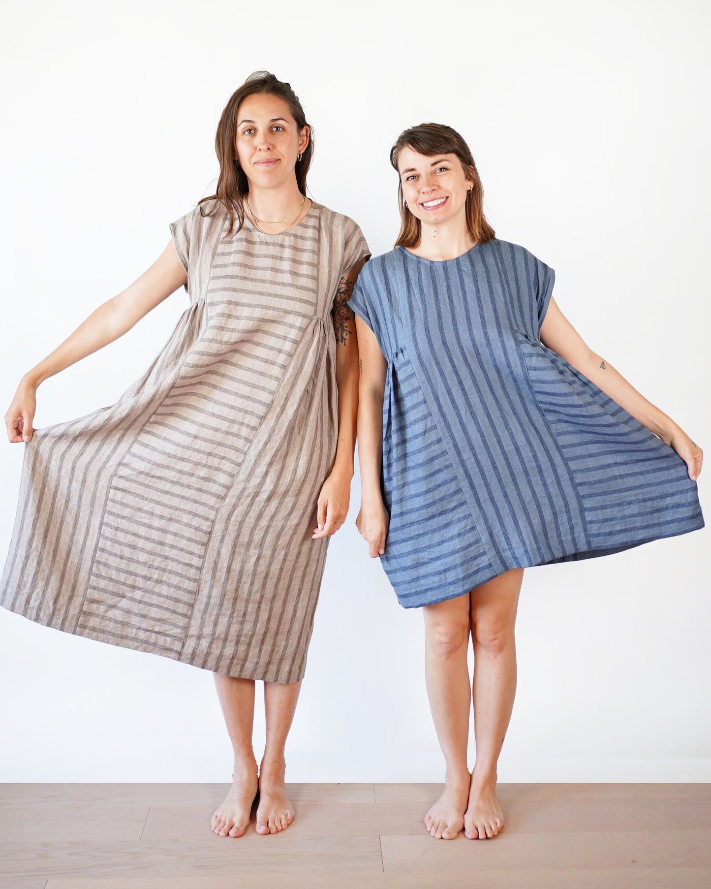 Matchy Matchy Sewing Club Collage Gather Dress - PDF Pattern