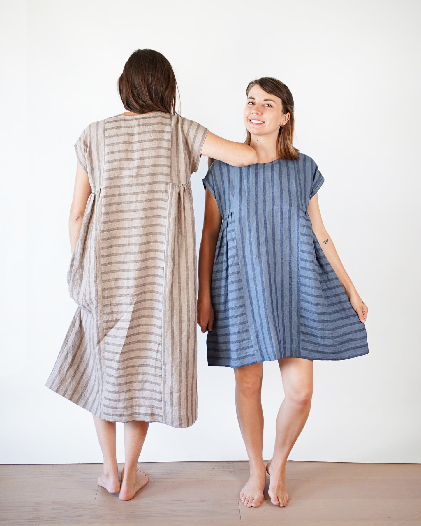 Matchy Matchy Sewing Club Collage Gather Dress - PDF Pattern