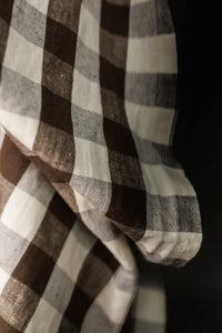 Merchant & Mills Garden Party Bitter Cocoa Linen/Cotton (per 1/2 M)