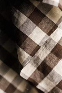 Merchant & Mills Garden Party Bitter Cocoa Linen/Cotton (per 1/2 M)