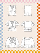 Les Perlines - The Cove Blouse - PDF Pattern