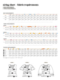 Les Perlines - The Cove Blouse - PDF Pattern