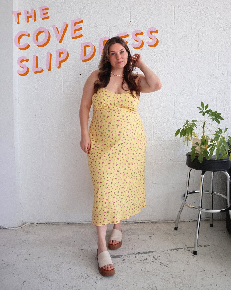 Les Perlines - The Cove Dress - PDF Pattern