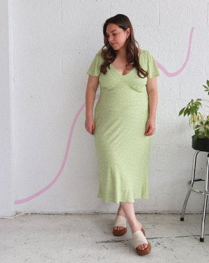 Les Perlines - The Cove Dress - PDF Pattern