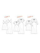 Les Perlines - The Cove Dress - PDF Pattern