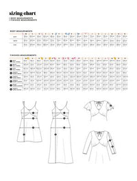 Les Perlines - The Cove Dress - PDF Pattern