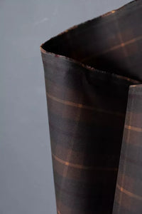 Merchant & Mills Hunter Brown Tartan Oilskin (per 1/2 M)