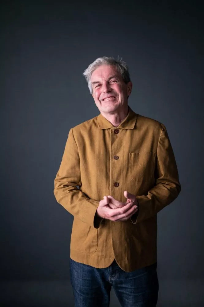 Merchant and Mills Flax/Cotton Dry Oilskin - Indigo (per 1/2 M)