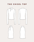 Àlamain The Chisel Top Sewing Pattern