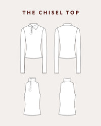 Àlamain The Chisel Top Sewing Pattern