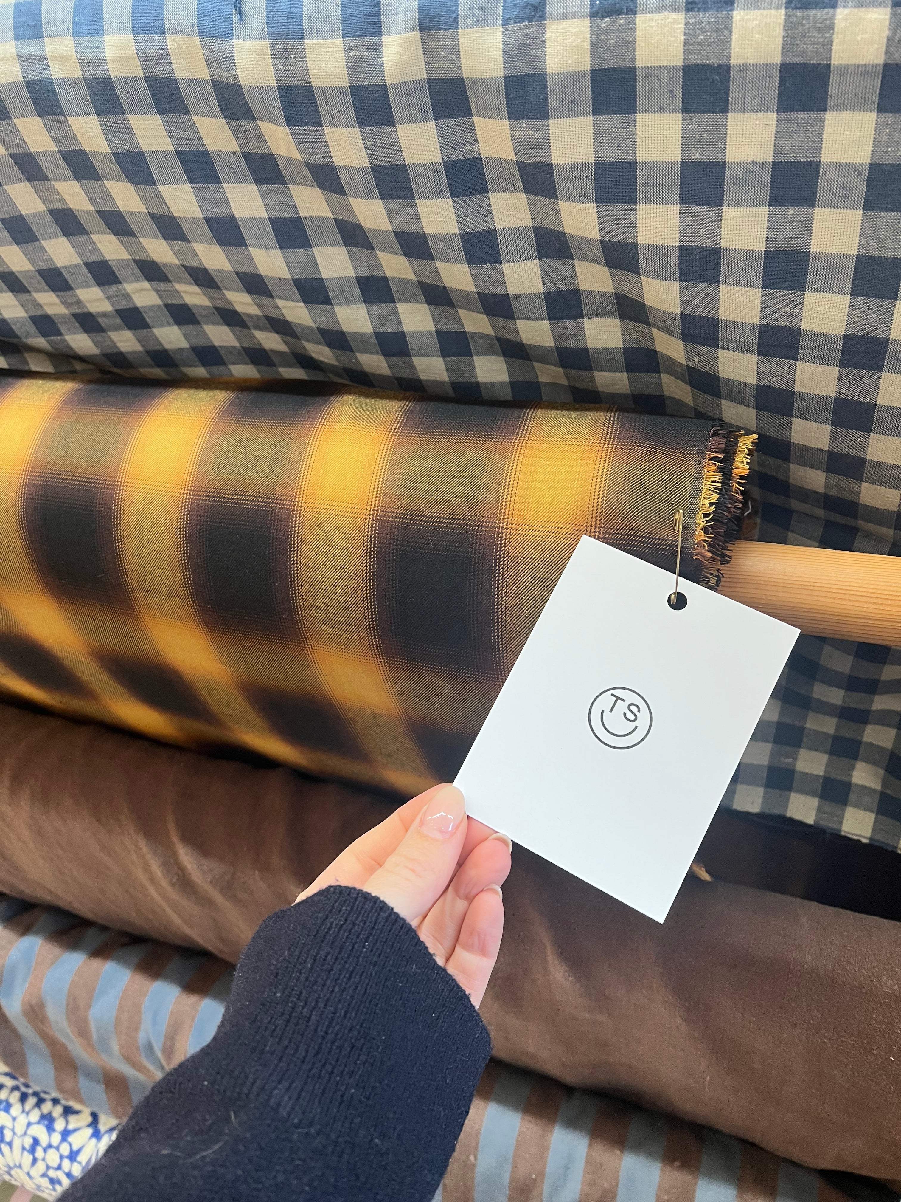 Japanese Organic Cotton & Cupro Blend (per 1/2M)