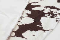 Cow Print Cotton Denim - per 1/2M