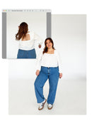 Les Perlines - The Dayscape Top  - PDF Pattern