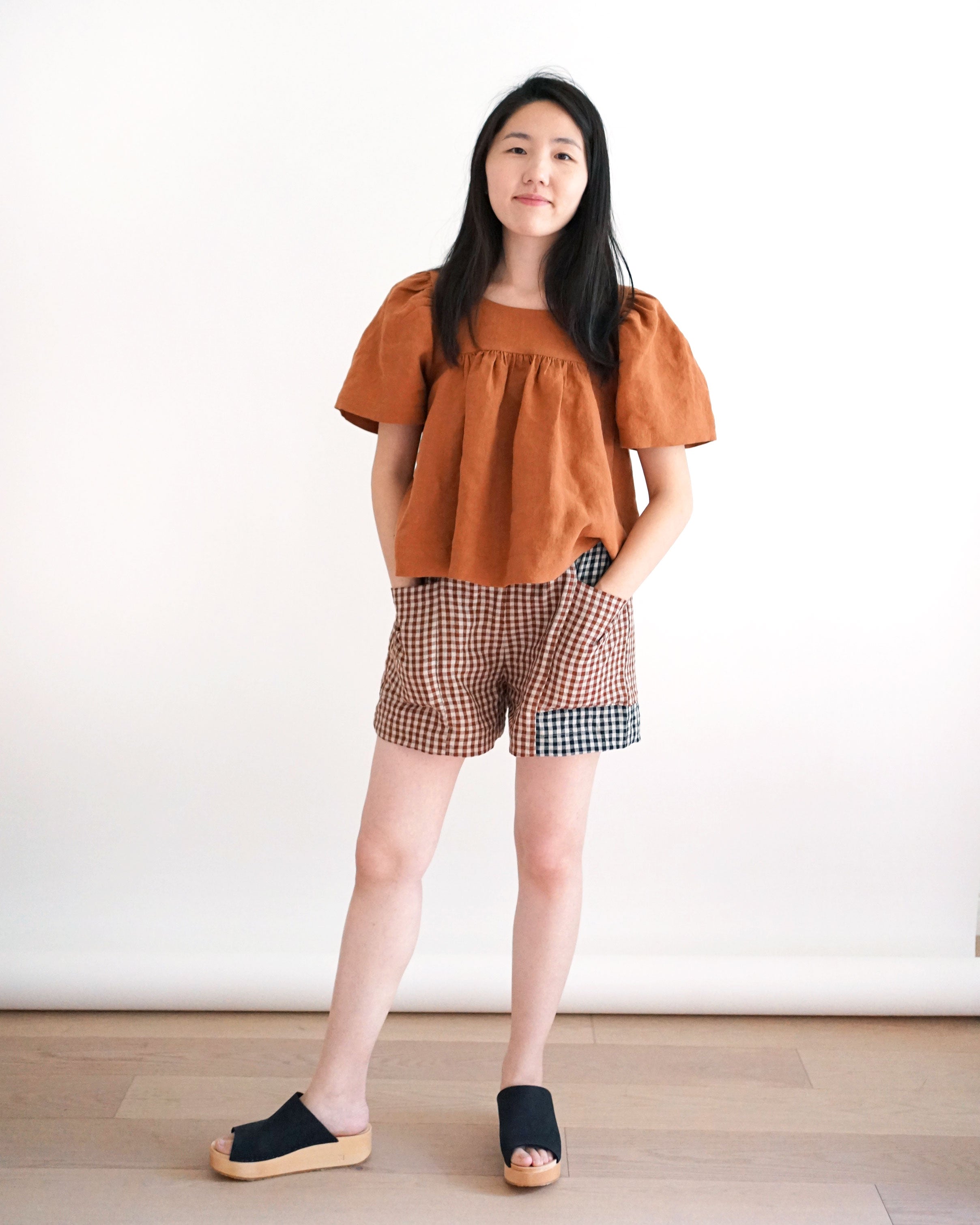 Matchy Matchy Sewing Club Weekend Chore Shorts - PDF Pattern