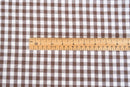 Linen & Cotton Blend Gingham (per 1/2M)