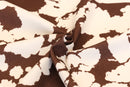 Cow Print Cotton Denim - per 1/2M