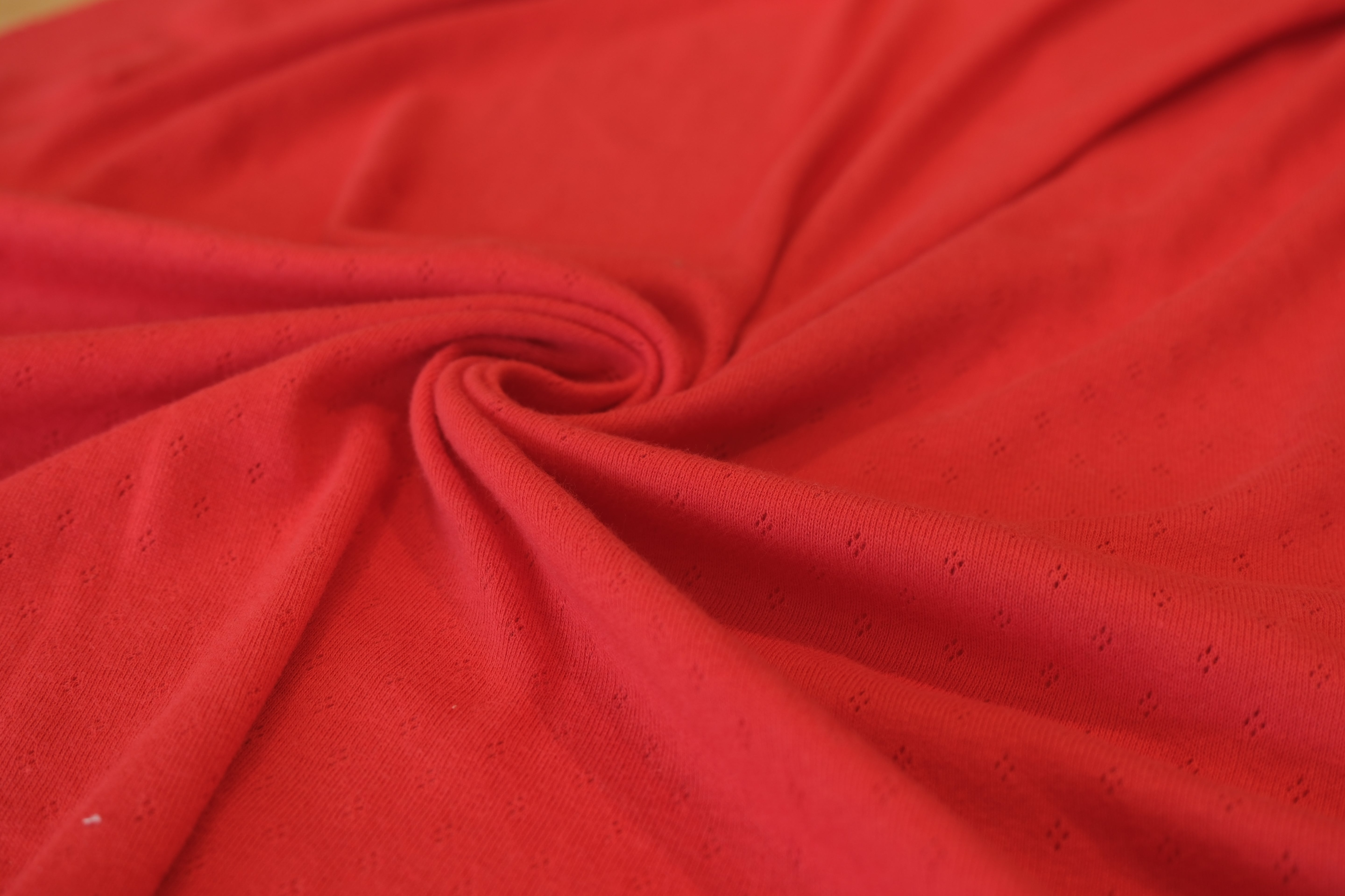 100% Cotton Pointelle (per 1/2M)