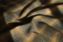 Deadstock Wool Check Coating (per 1/2M)