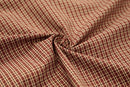 100% Cotton Plain Weave Check (Per 1/2 M)