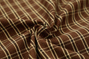 100% Cotton Plain Weave Check (Per 1/2 M)