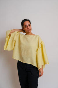 Birgitta Helmersson Zero Waste Frill Sleeve Top (PDF Sewing Pattern)