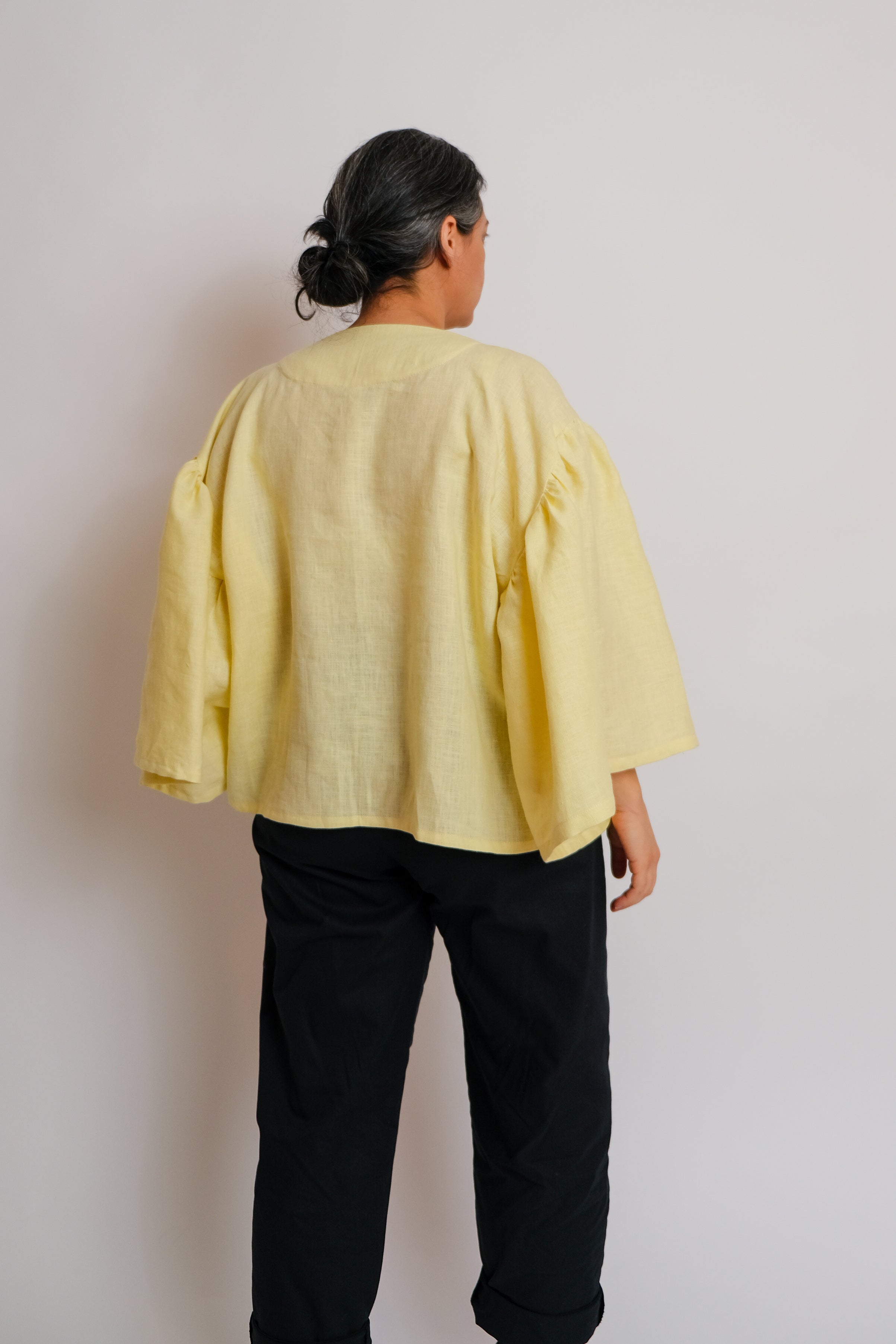 Birgitta Helmersson Zero Waste Frill Sleeve Top (PDF Sewing Pattern)