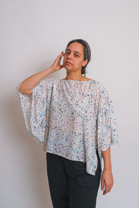 Birgitta Helmersson Zero Waste Frill Sleeve Top (PDF Sewing Pattern)