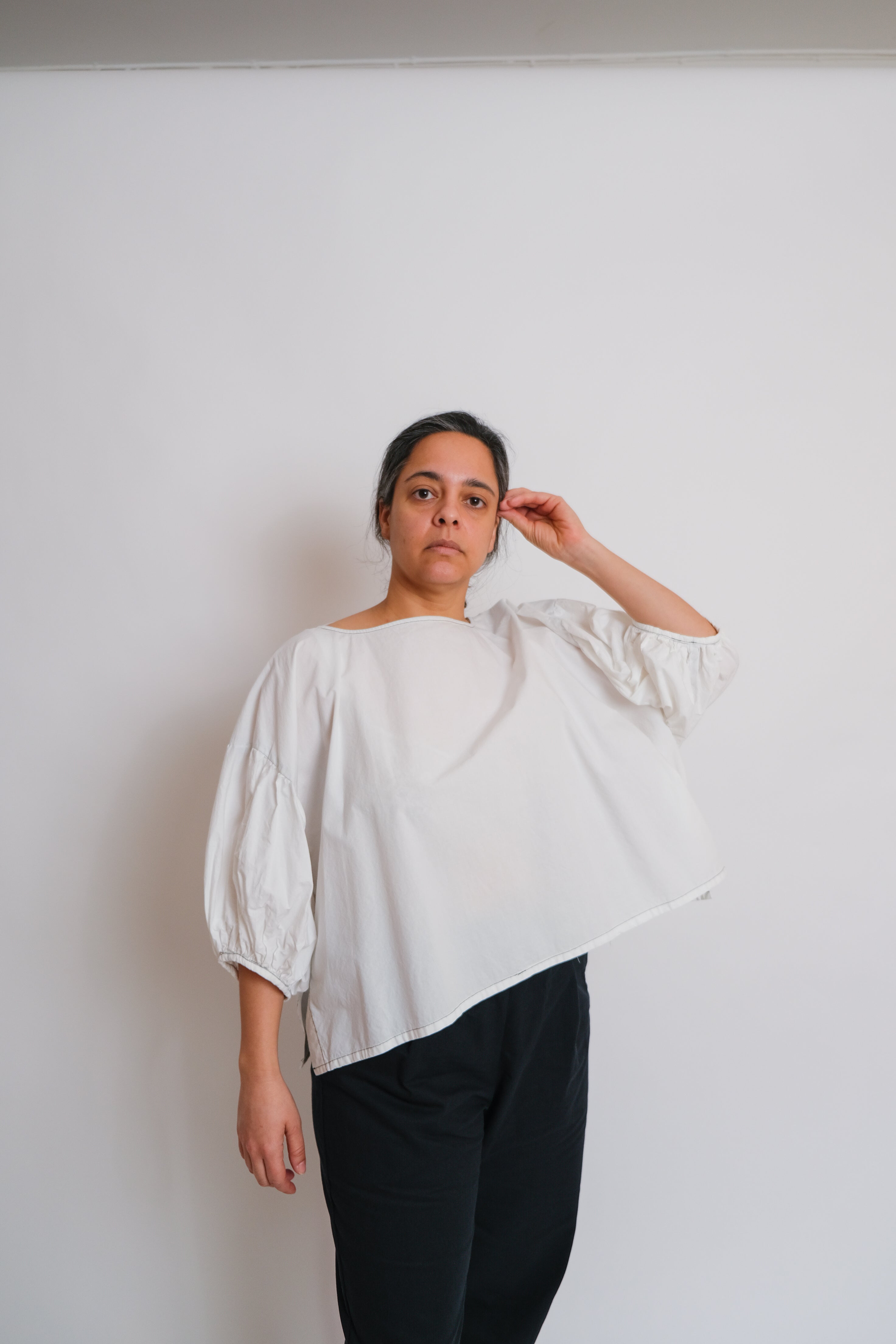 Birgitta Helmersson Zero Waste Frill Sleeve Top (PDF Sewing Pattern)