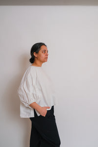 Birgitta Helmersson Zero Waste Frill Sleeve Top (PDF Sewing Pattern)