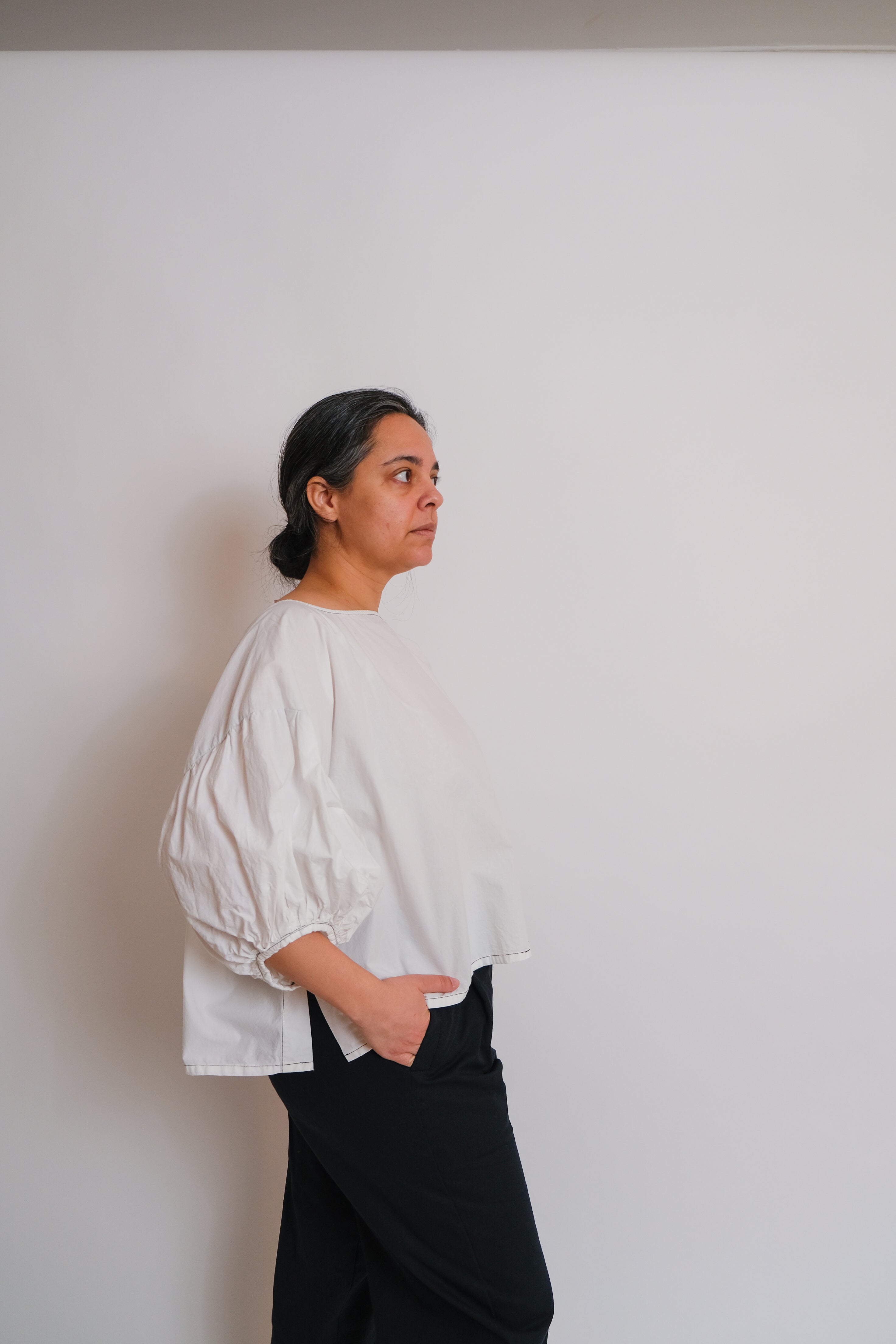 Birgitta Helmersson Zero Waste Frill Sleeve Top (PDF Sewing Pattern)