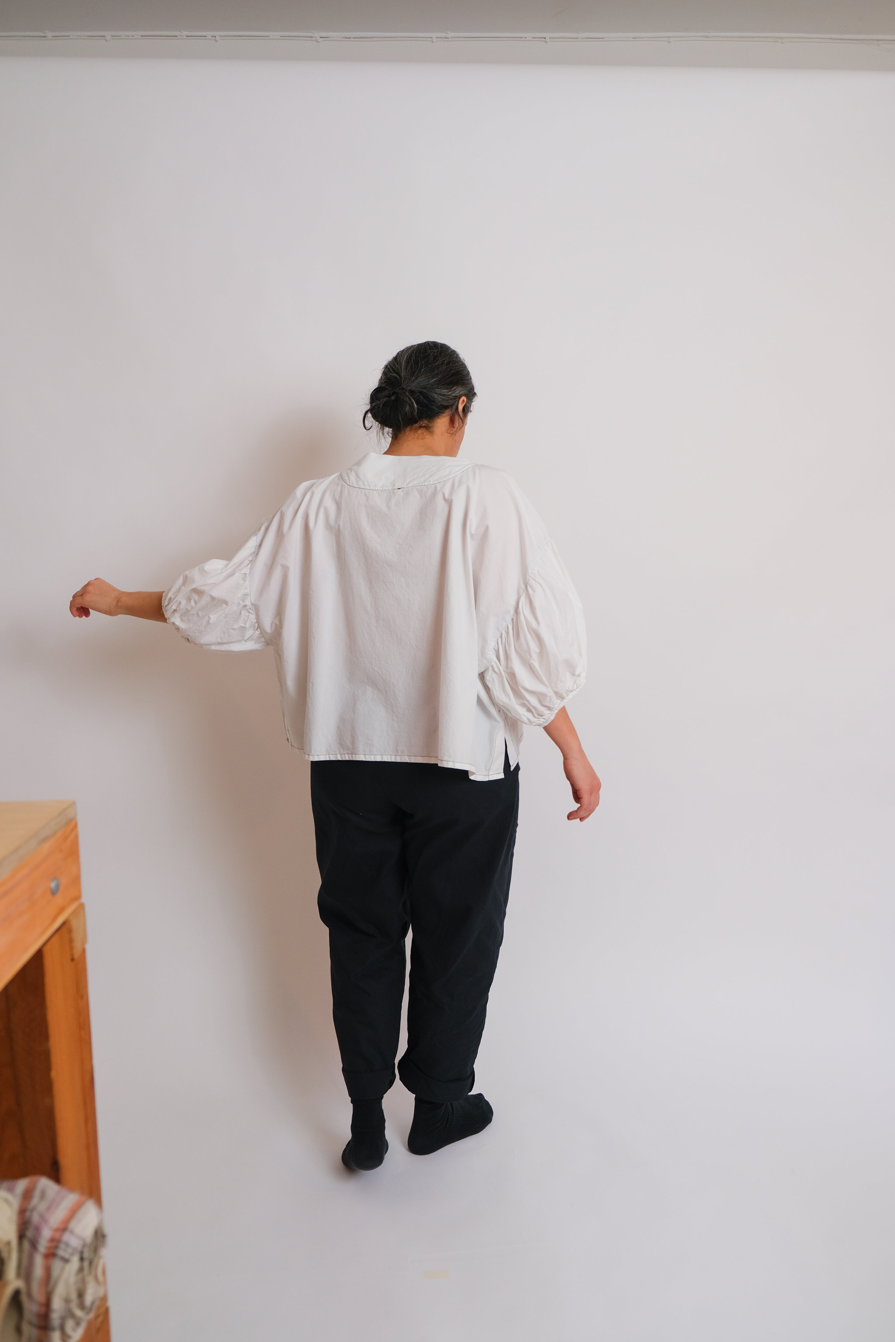 Birgitta Helmersson Zero Waste Frill Sleeve Top (PDF Sewing Pattern)