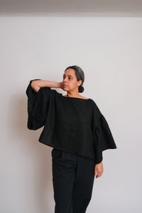 Birgitta Helmersson Zero Waste Frill Sleeve Top (PDF Sewing Pattern)