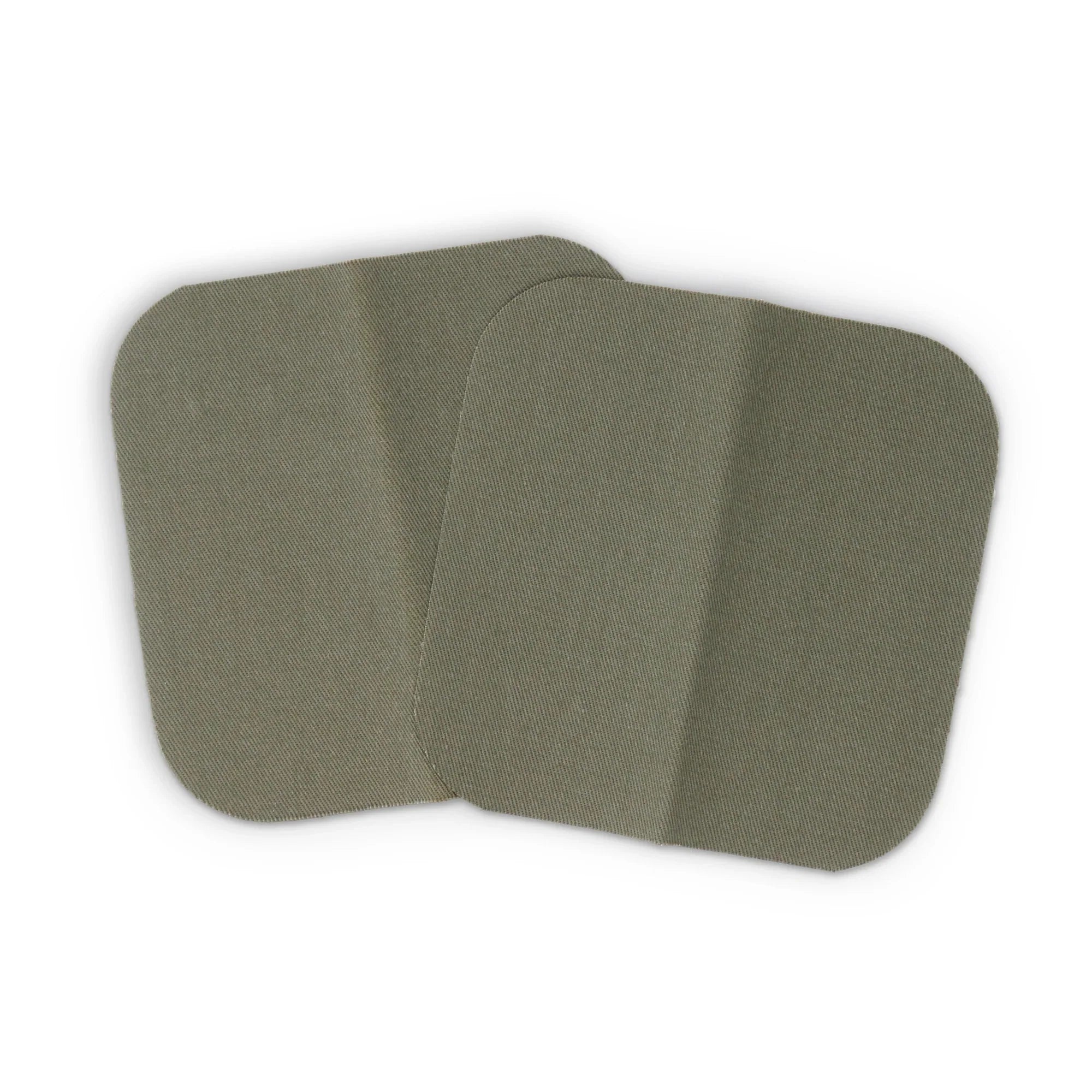 Twill Iron-On Patches, 5" x 5", 2 pc