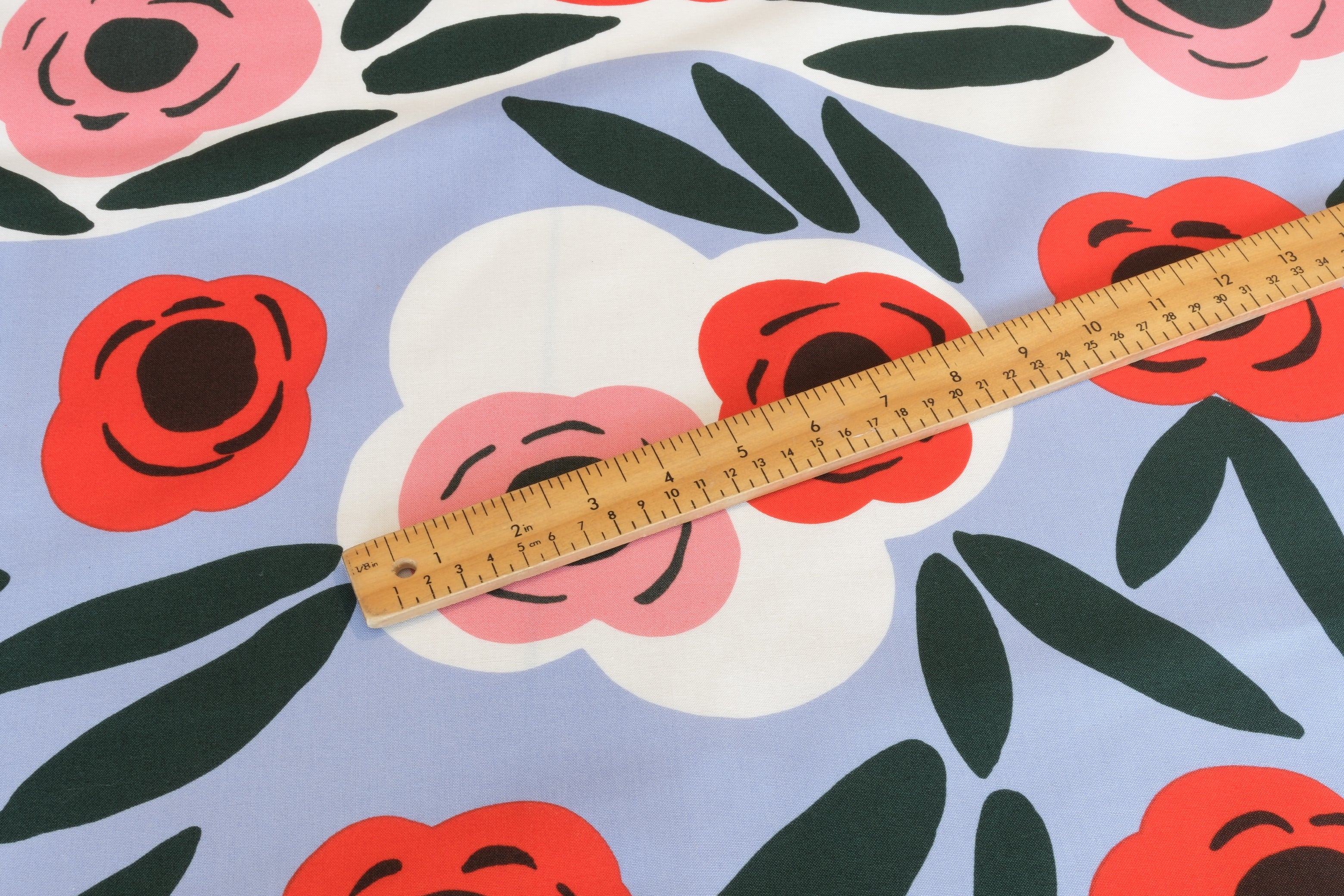Marimekko Ruukku Cotton Fabric (per 1/2M)