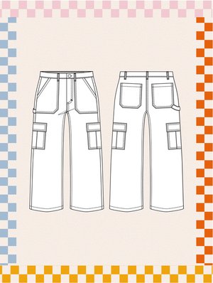 Les Perlines - The Eastside Pants - PDF Pattern
