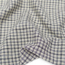 Chai Yarn-Dyed Cotton/Linen Check (per 1/2 M)
