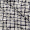 Chai Yarn-Dyed Cotton/Linen Check (per 1/2 M)