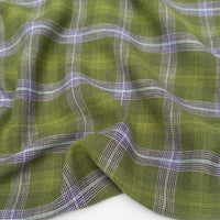 Meadow Yarn-Dyed Cotton/Linen Check (per 1/2 M)