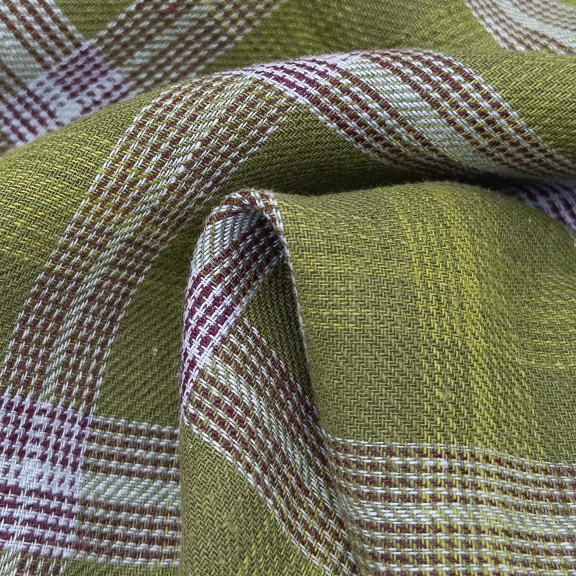 Meadow Yarn-Dyed Cotton/Linen Check (per 1/2 M)