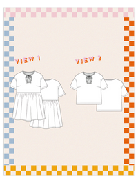 Les Perlines - The Evergreen Top + Dress - PDF Pattern