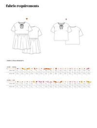 Les Perlines - The Evergreen Top + Dress - PDF Pattern