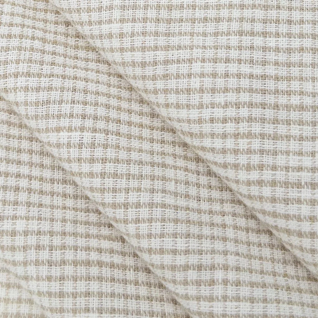 Mini Check Linen/Cotton Blend - Per 1/2 M