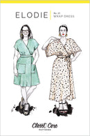 Closet Core Elodie Wrap Dress Dress (Paper Pattern)
